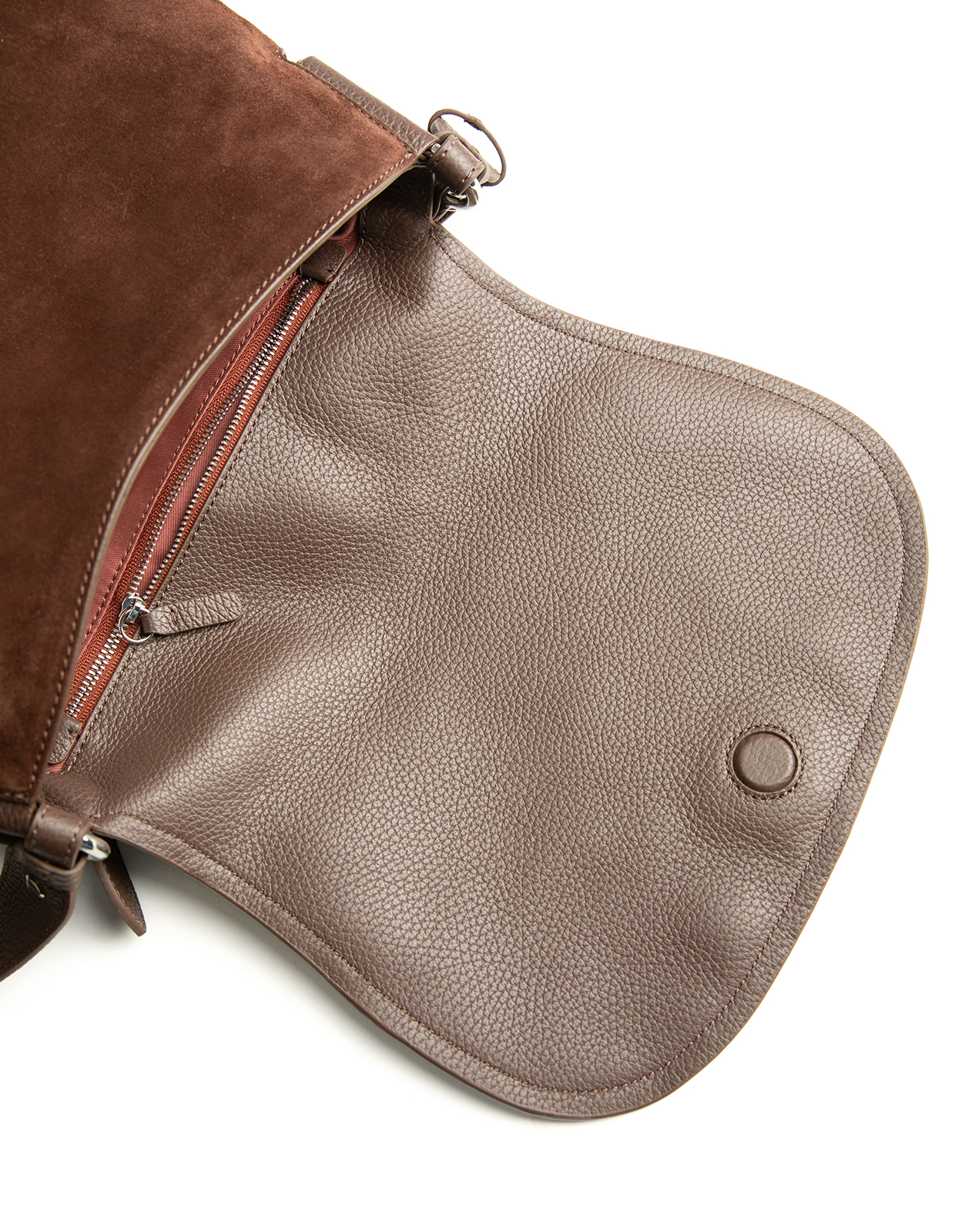 Rebekka Väska Mocka Brun One Size