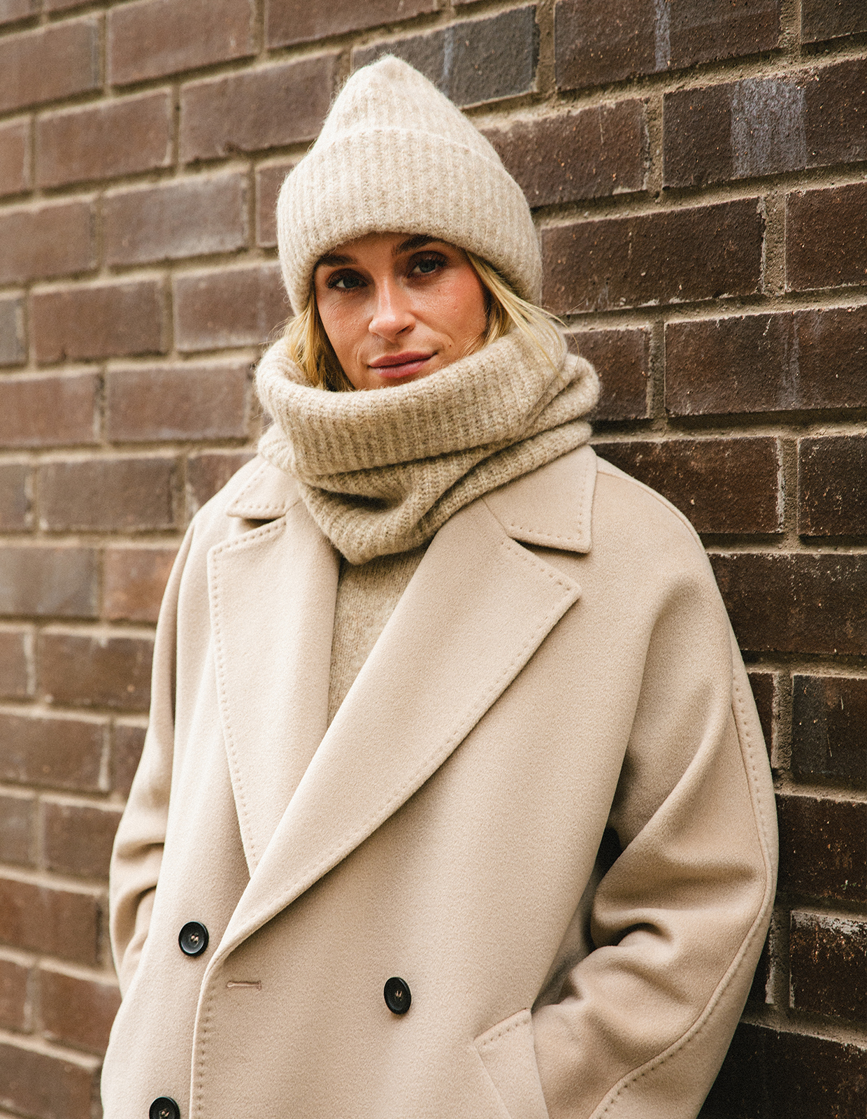 Sally Halskrage Beige One Size