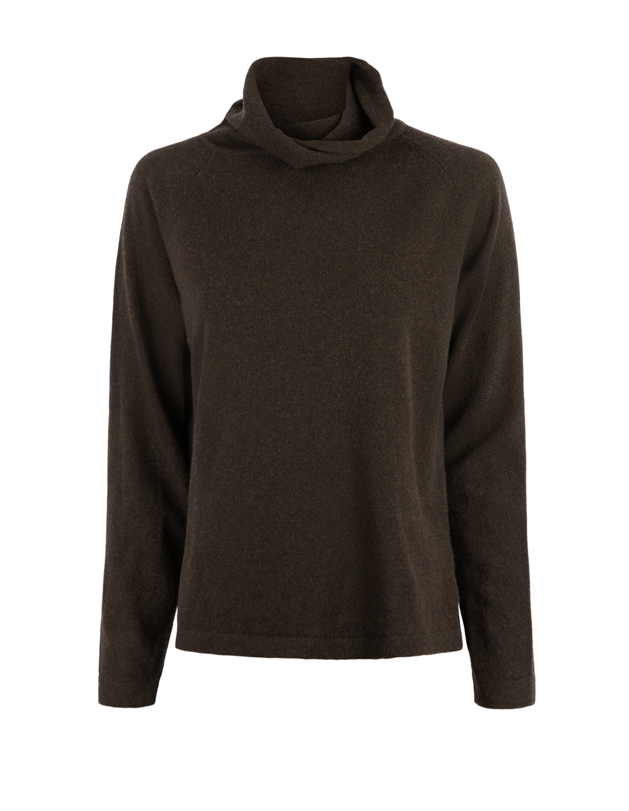 Juno Polotröja Ull/Cashmere Brun