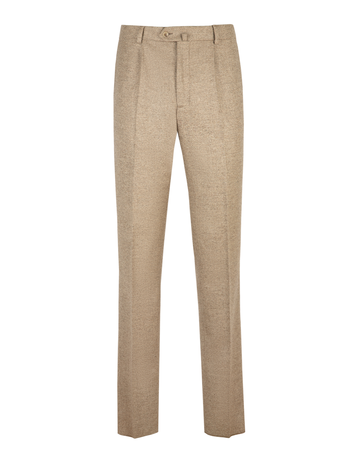 Firenze Byxa Frontveck Moon Tweed Fiskben Beige