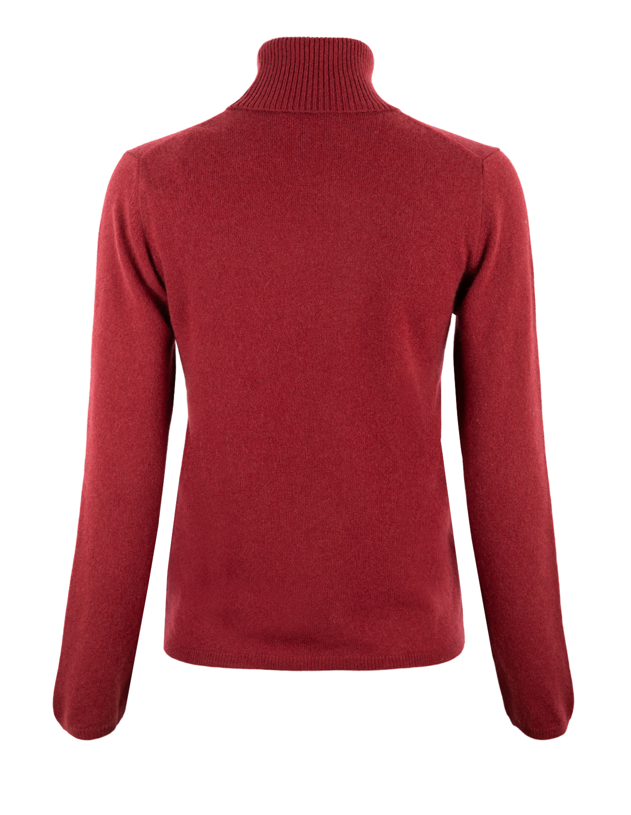 Sofia Polo Ull/Cashmere Vinröd