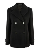 Peacoat Ull/Cashmere Svart