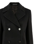 Peacoat Ull/Cashmere Svart