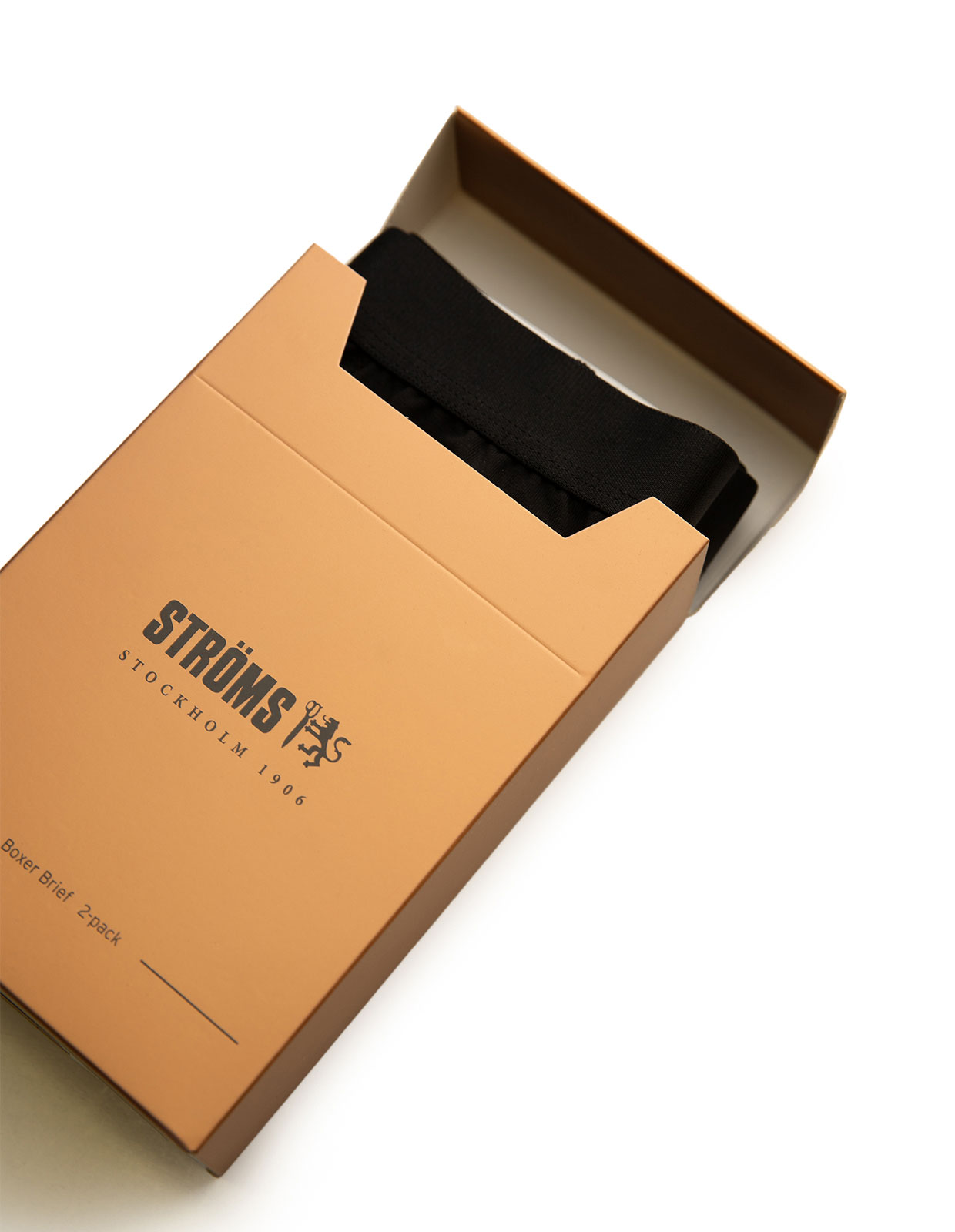 2-Pack Kalsonger Boxer Brief Lyocell Svart S