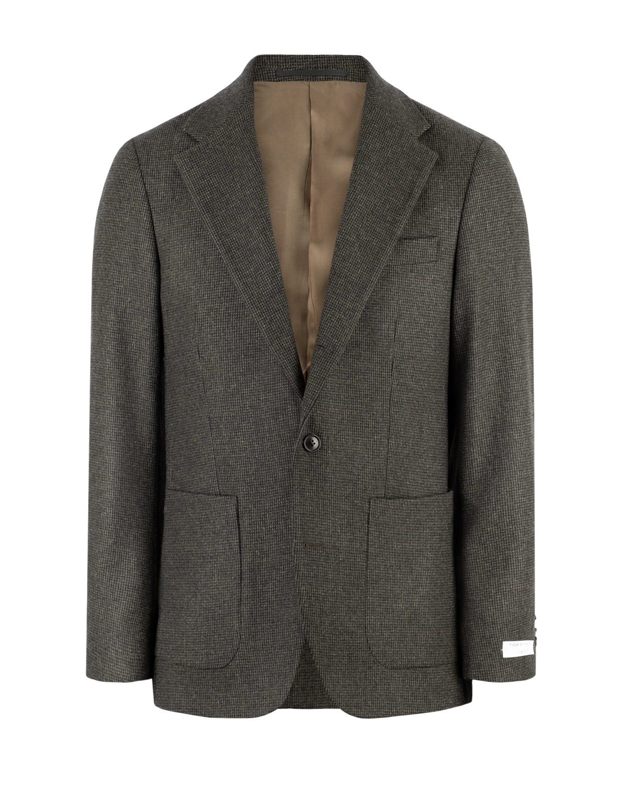 Easer PP Kavaj Pepita Ullblandning Mörkgrön