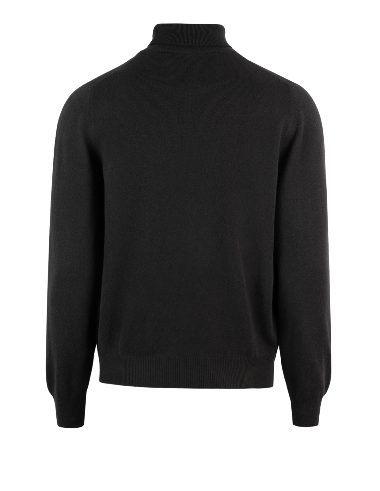 Polotröja Ull Cashmere Svart