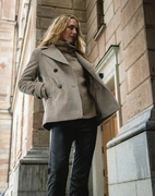 Peacoat Ull/Cashmere Sand