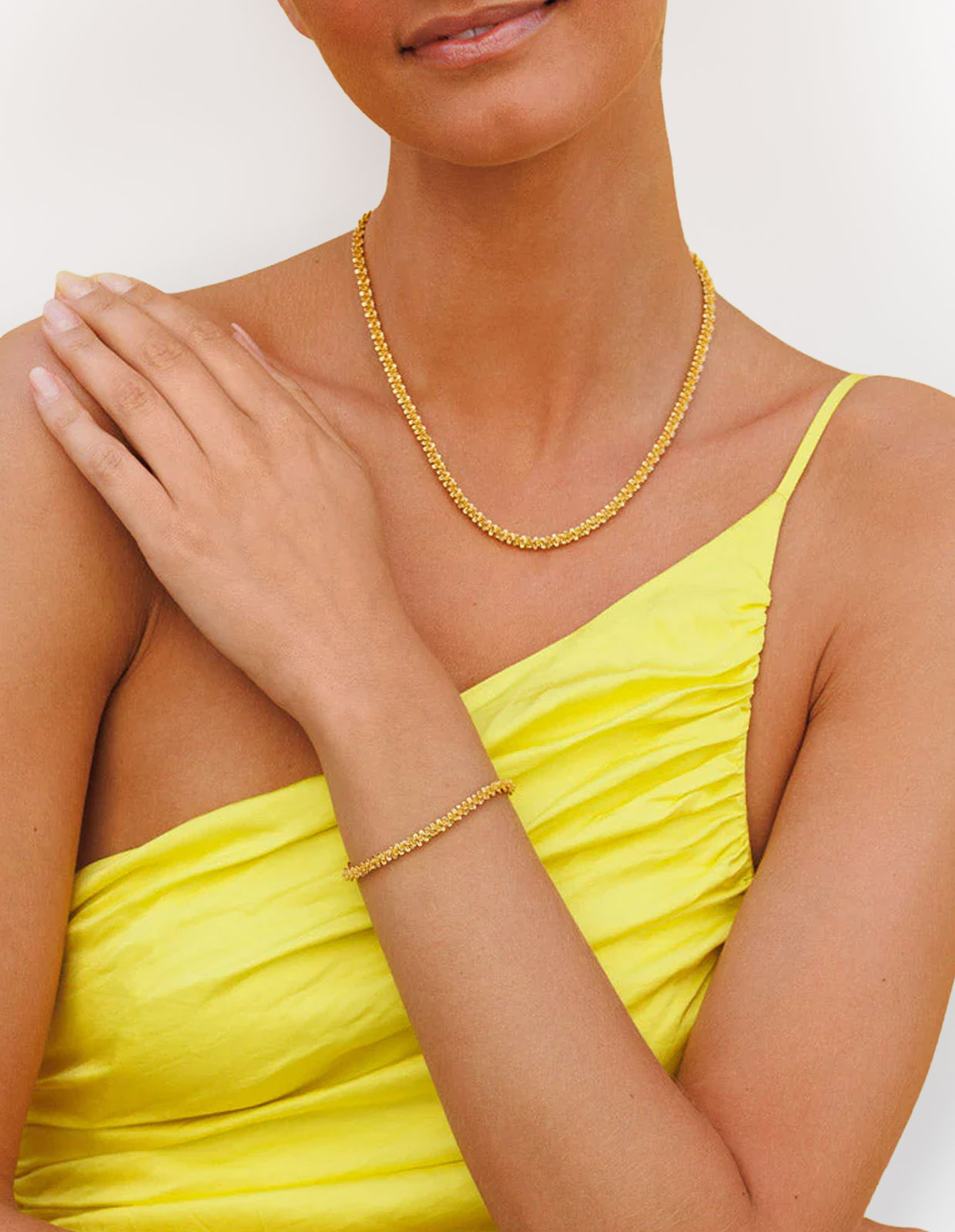 Gemma Halsband Guld One Size