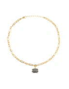 Lydia Halsband Guld/Svart