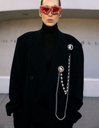 Paris Brosch Silver One Size