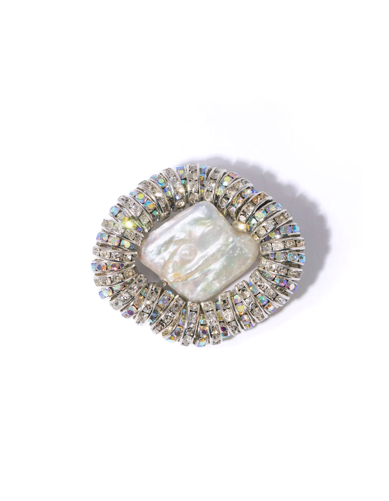 Paris Brosch Silver