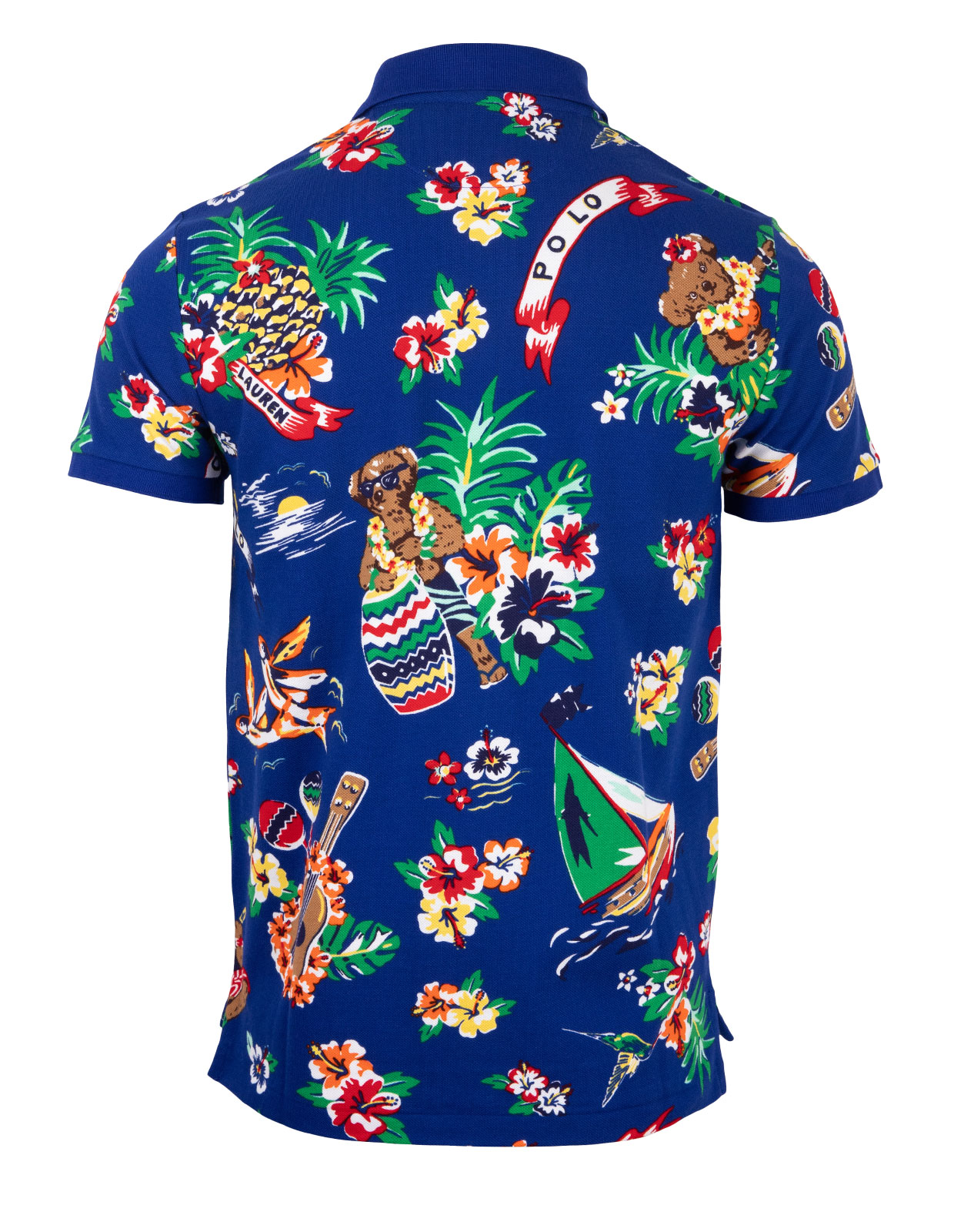 Custom Slim Fit Polo Bear Polo Heritage Royal Custom Slim Fit Polo Bear Polo Heritage Royal