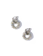 Tiny Creoles Silver One Size
