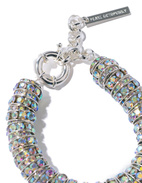 Fat Diamond Armband Silver One Size