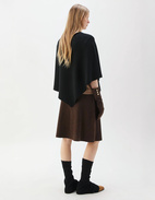 Randy Poncho Svart One Size