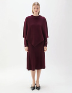 Randy Poncho Vinröd One Size