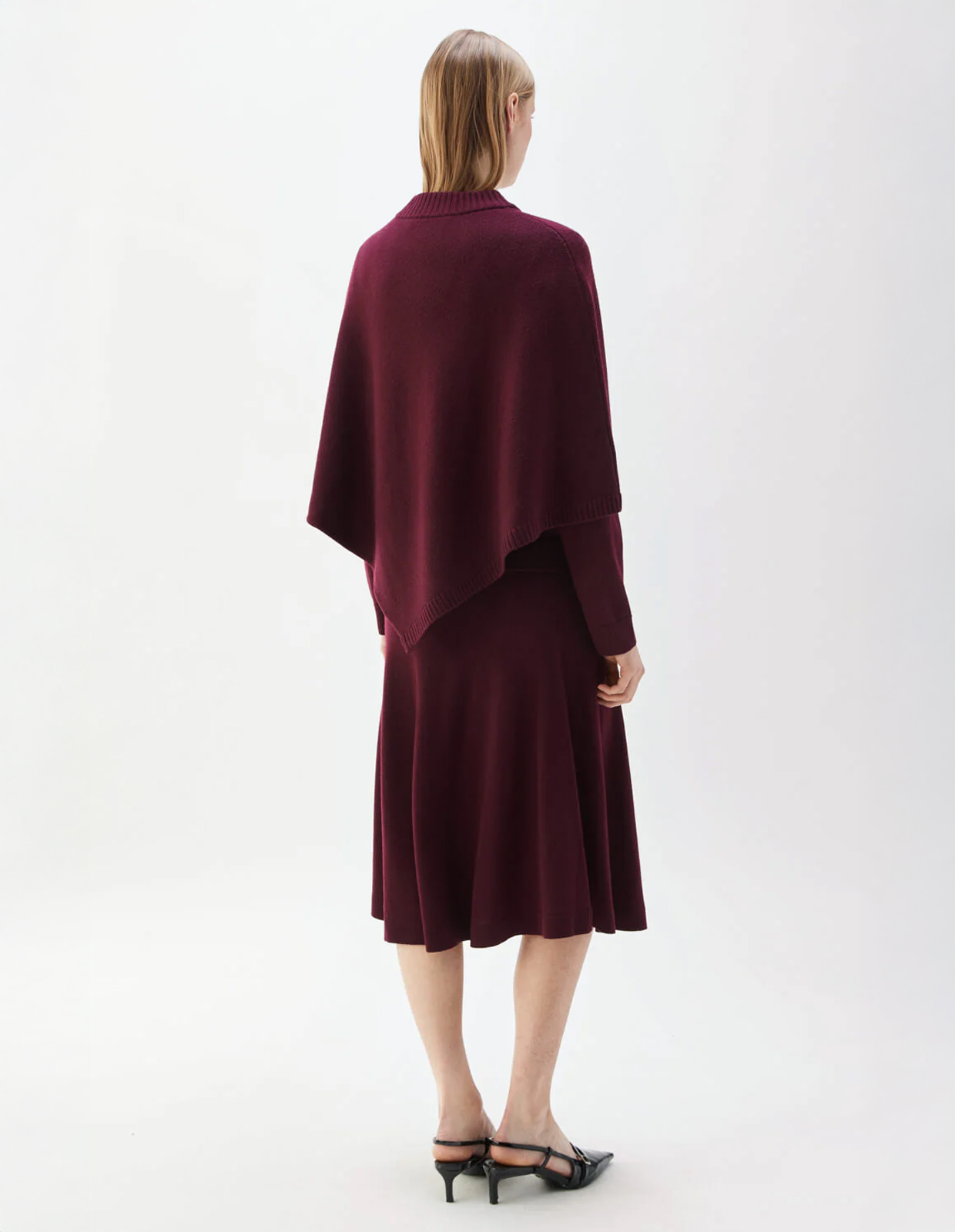 Randy Poncho Vinröd One Size