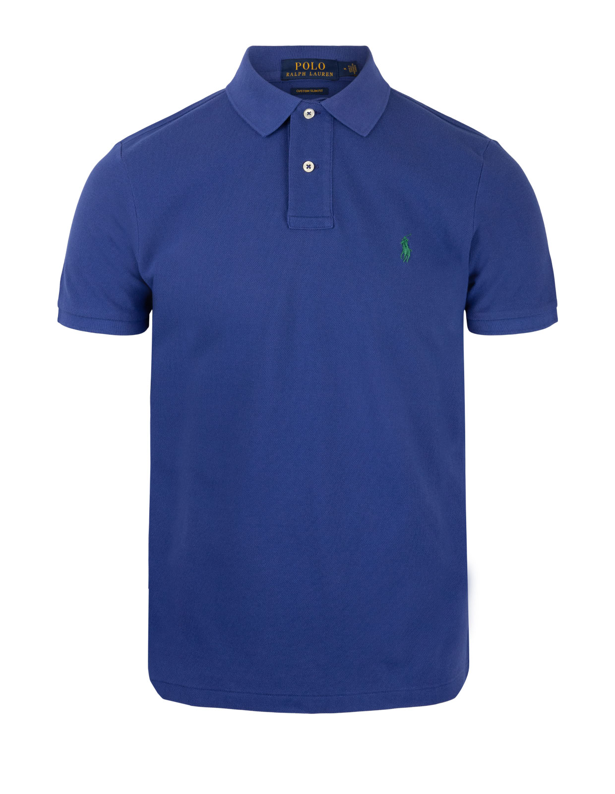 Custom Slim Fit Polo Bright Navy Stl S