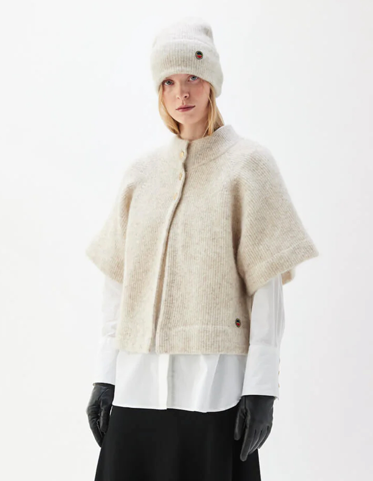 Vilanie Cardigan Ljusbeige