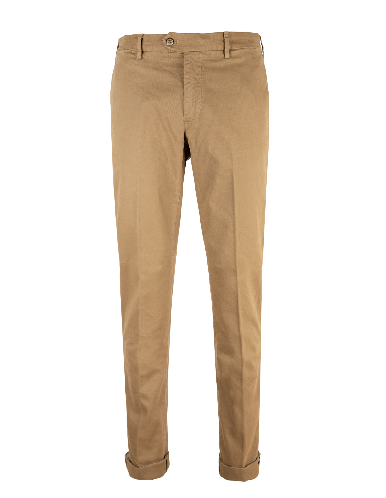 New York Chinos Bomullsgabardin Stretch Beige