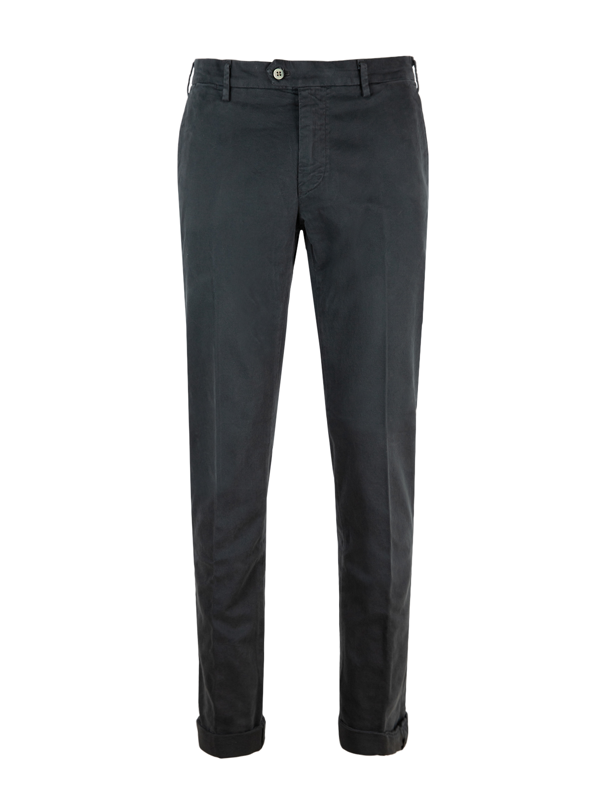 New York Chinos Bomullsgabardin Stretch Black