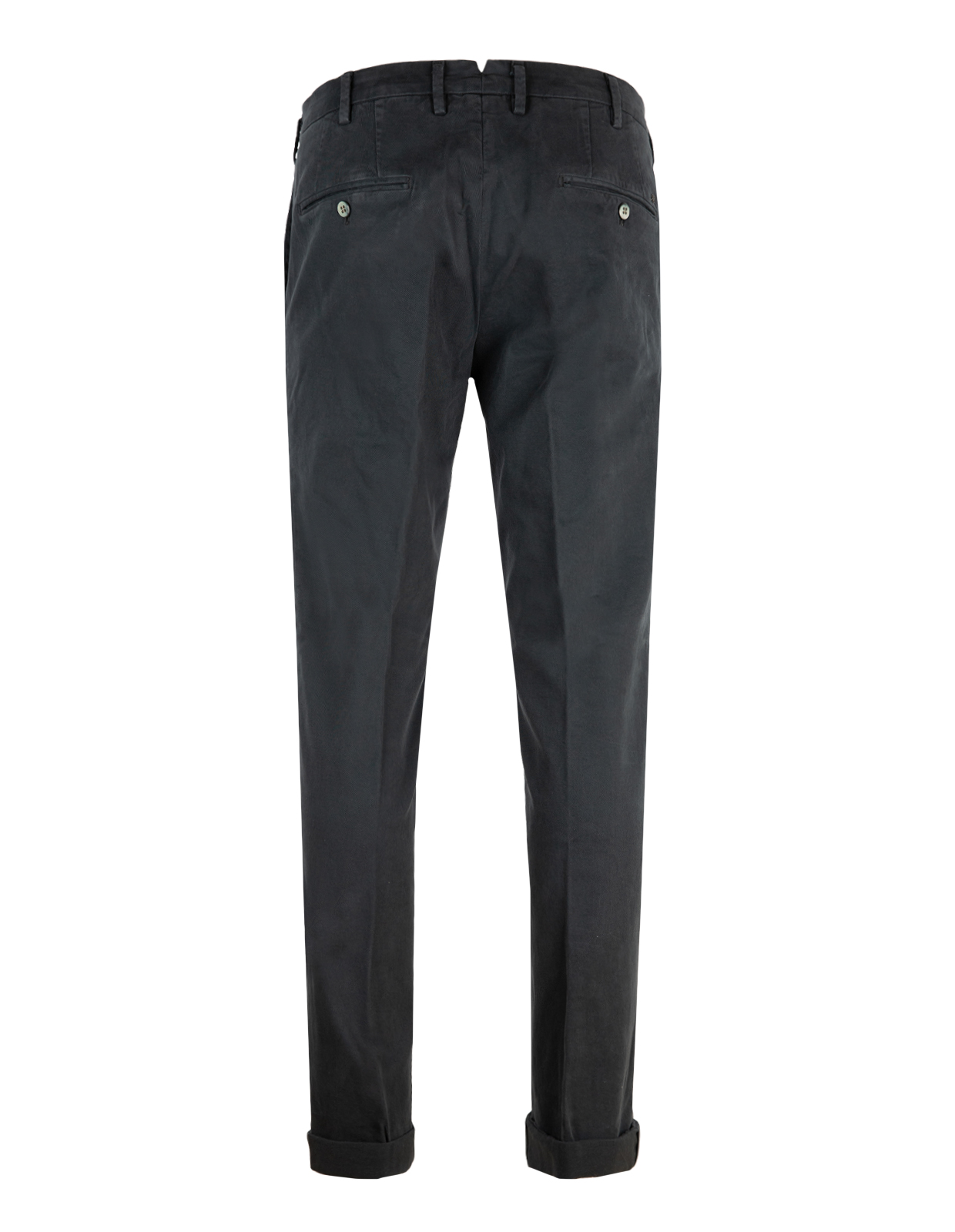 New York Chinos Bomullsgabardin Stretch Black