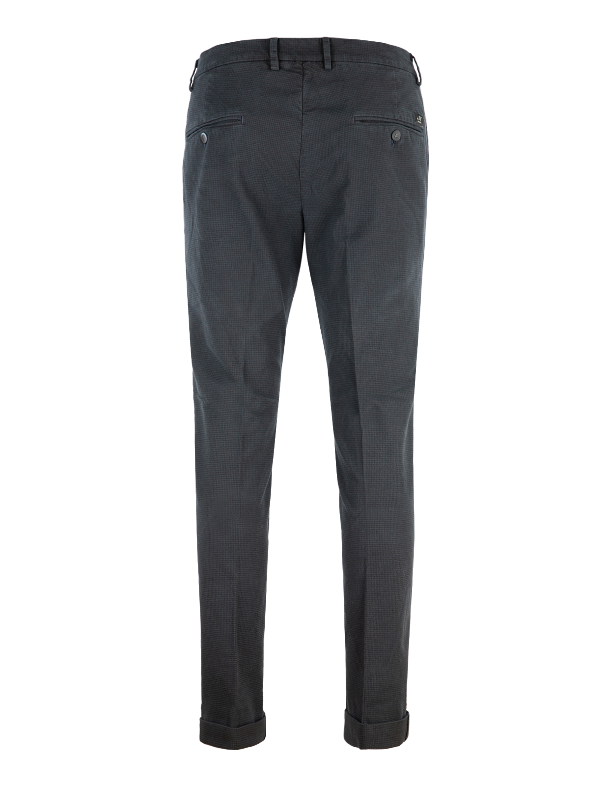 Torino Chinos Bomullsstretch Hundtand Navy