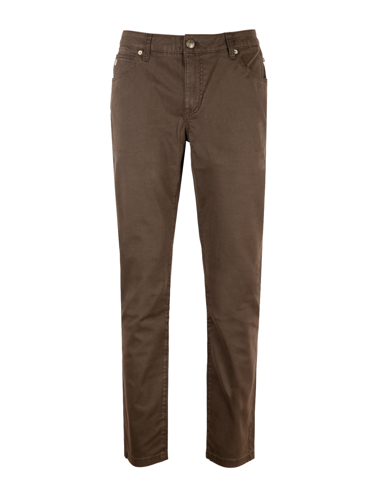 5-ficksbyxa Okado Silk Touch Mörkbrun