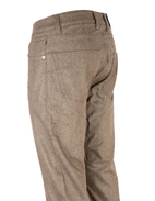 5-ficksbyxa Dalsasso Ull Cashmere Brun