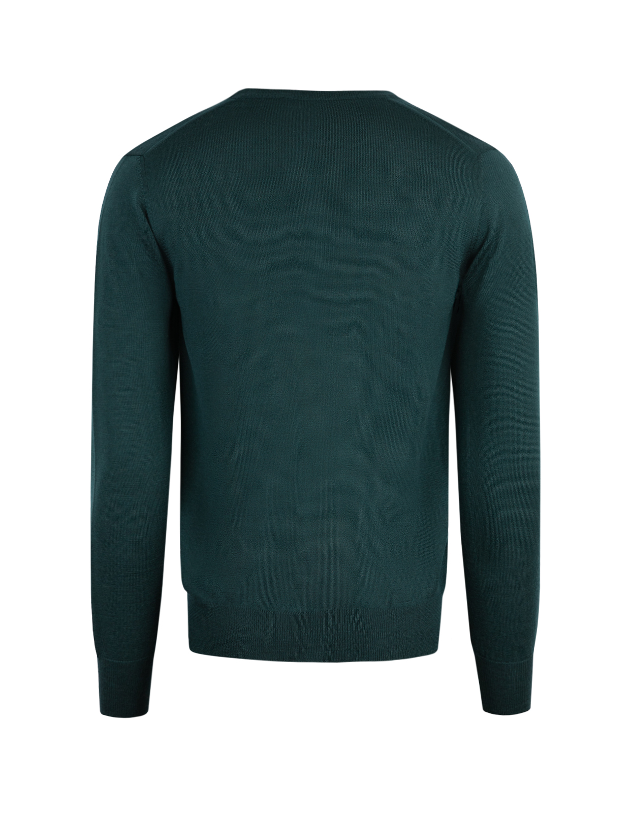 Cardigan Merinoull Mörkgrön