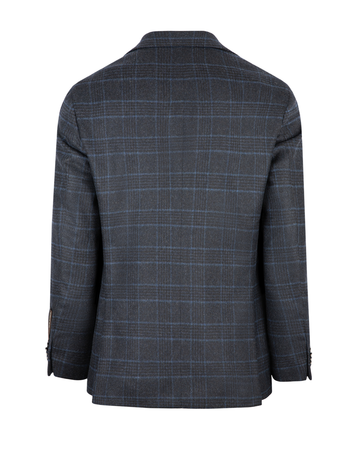 Fogerty Kavaj Ull Rutig Navy
