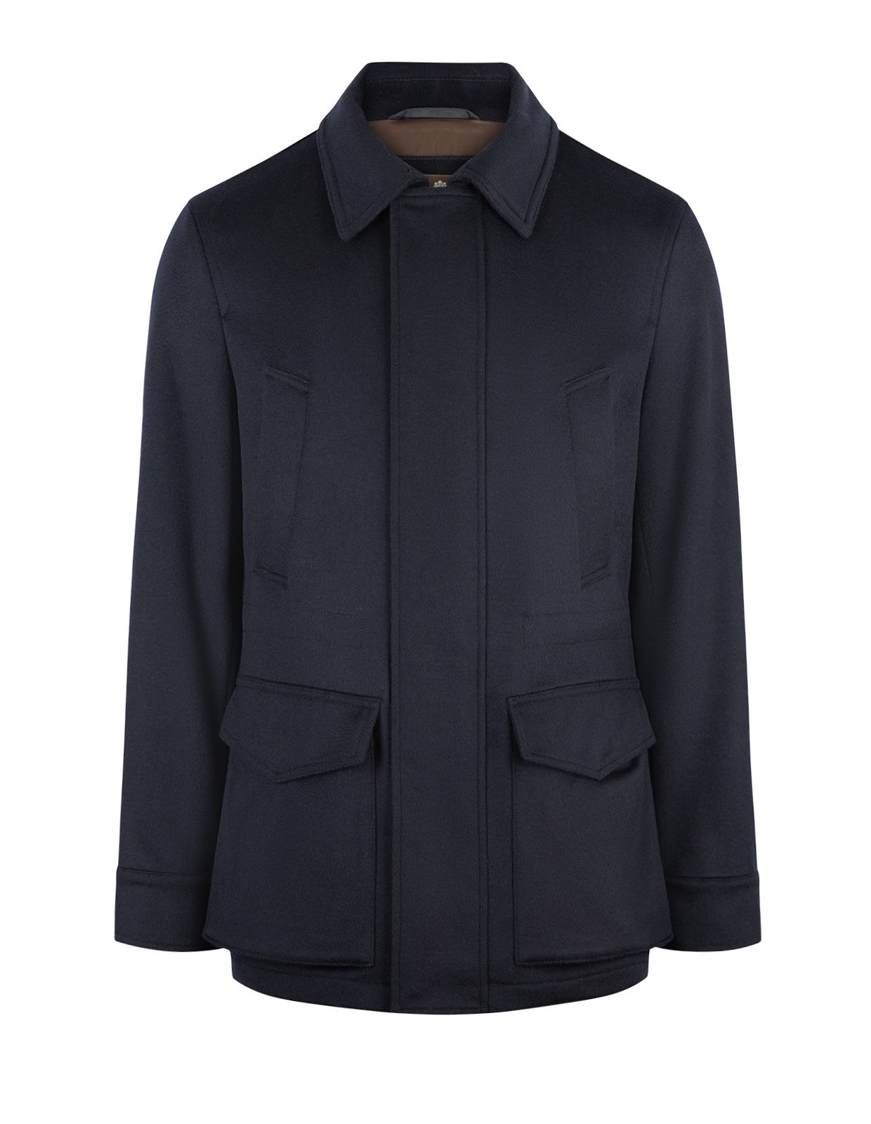 Traveller Jacka Borstad Ull Navy