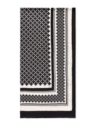 Julee Scarf Ull Svart One Size