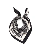 Julee Scarf Ull Svart One Size