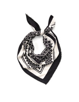 Julee Scarf Ull Svart One Size