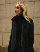 Sabina Polotröja Cashmere Marinblå