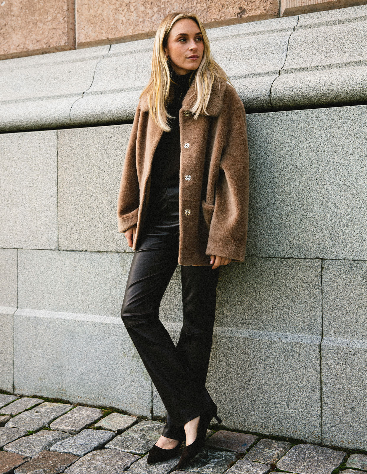 Farah Skinnbyxa Mörkbrun