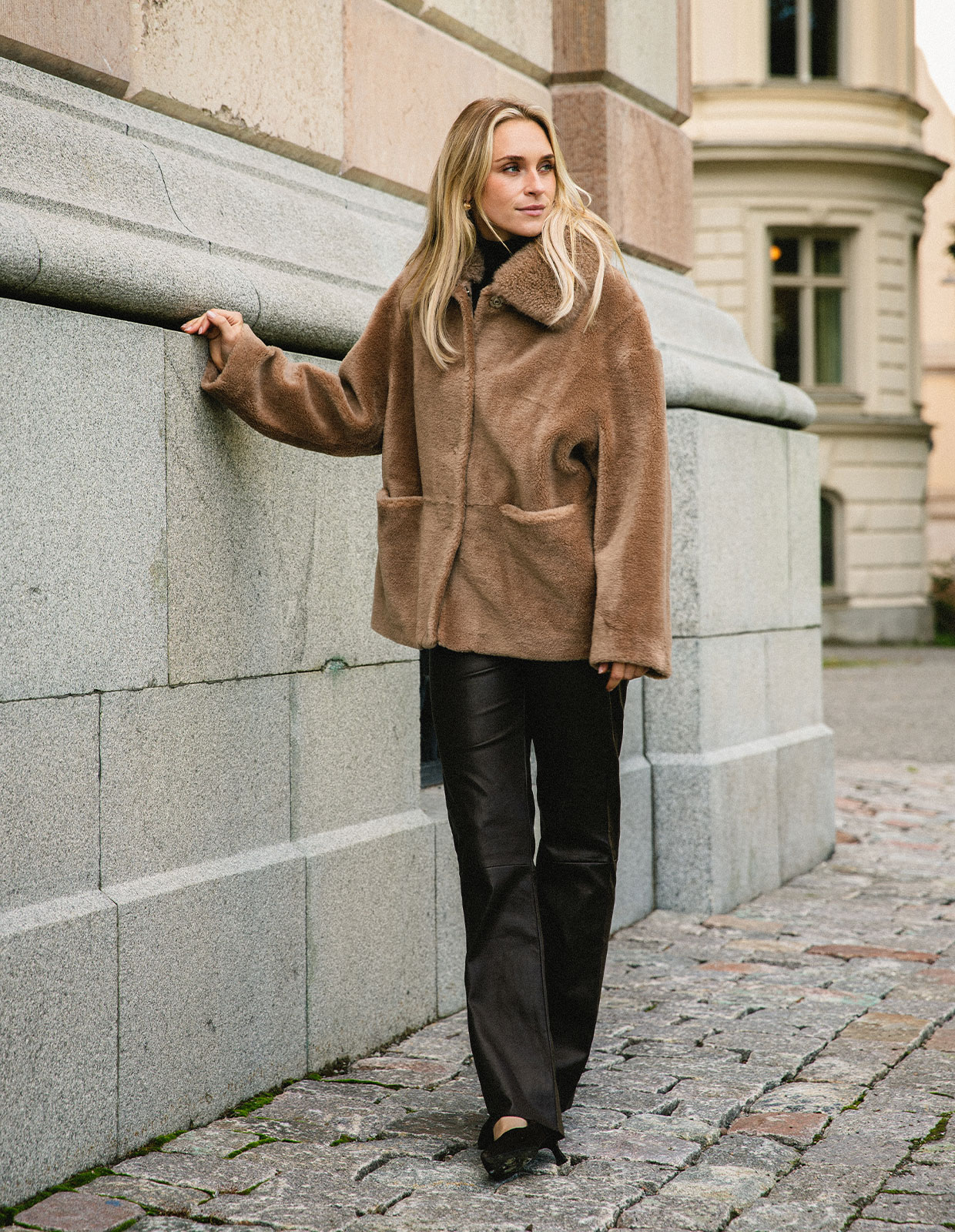 Farah Skinnbyxa Mörkbrun