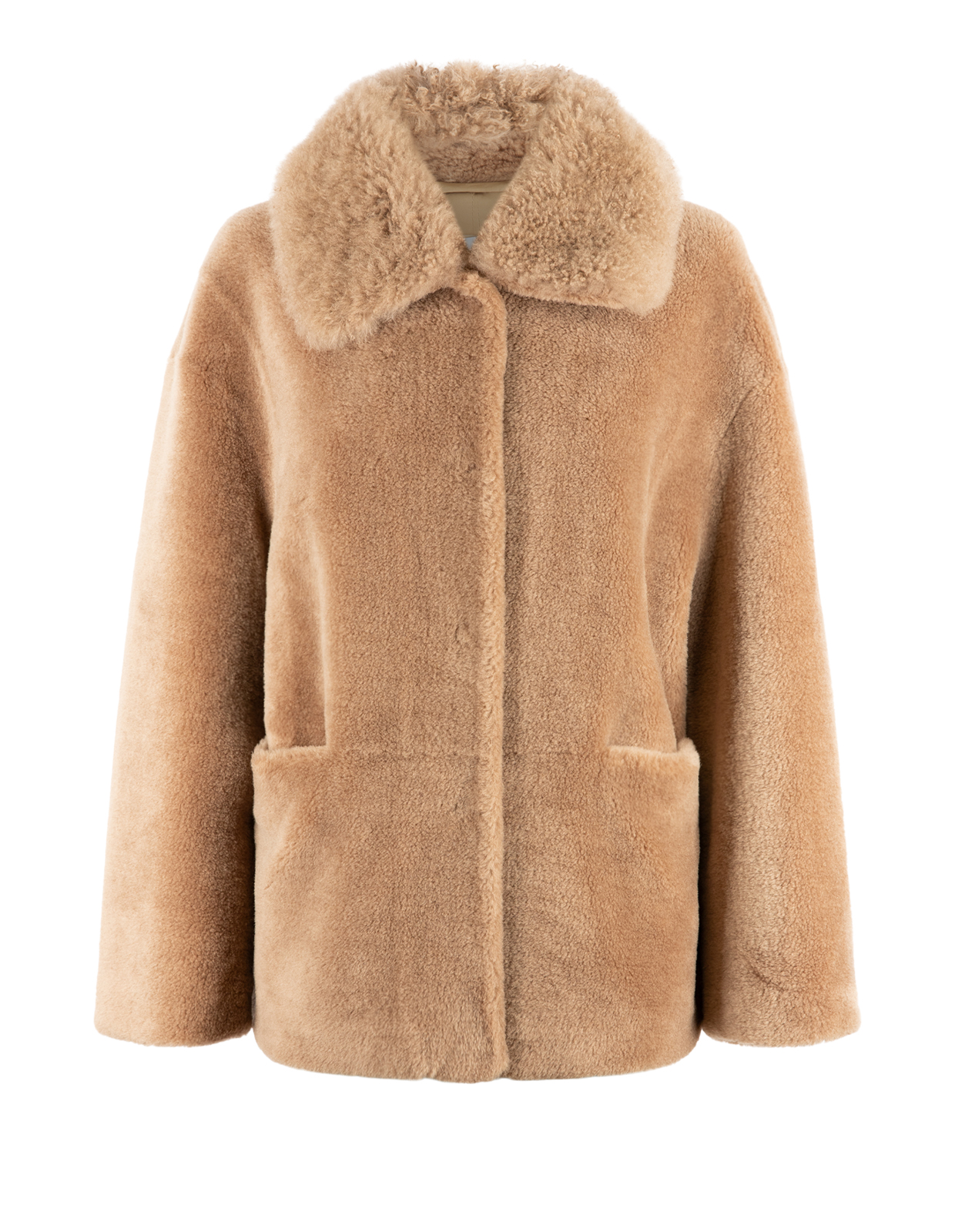 Firene Jacka Ull Beige