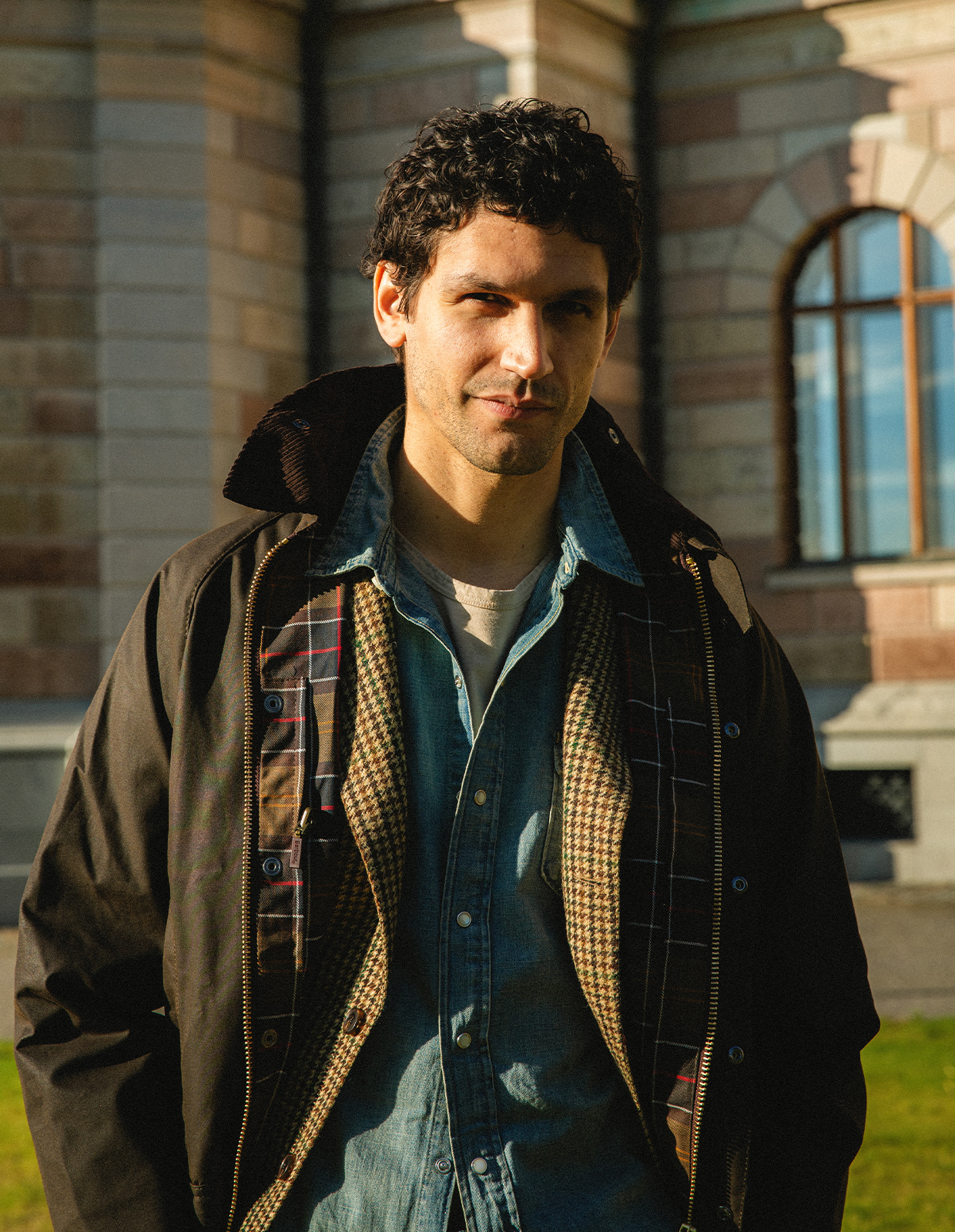 Classic Beaufort Jacket Olivgrön Stl 48