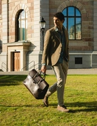 Derby Brogues Mocka Ljusbrun