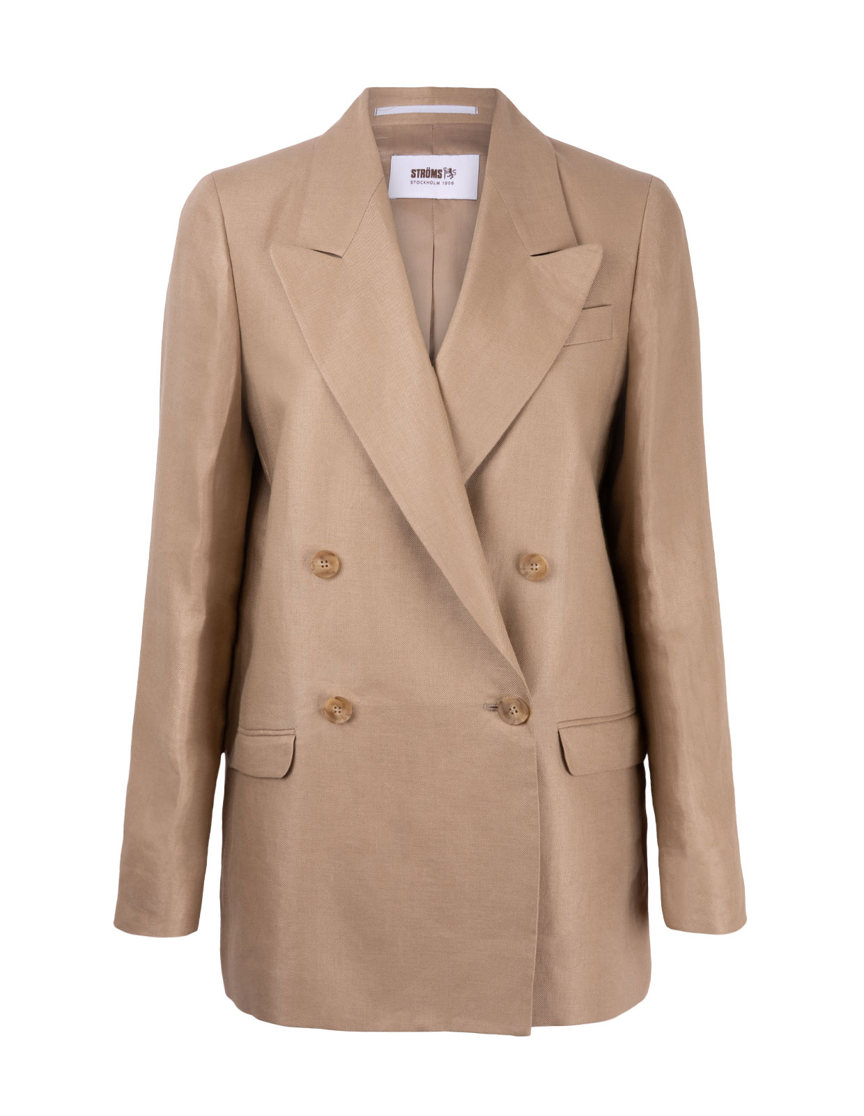 Linnen Blazer Beige