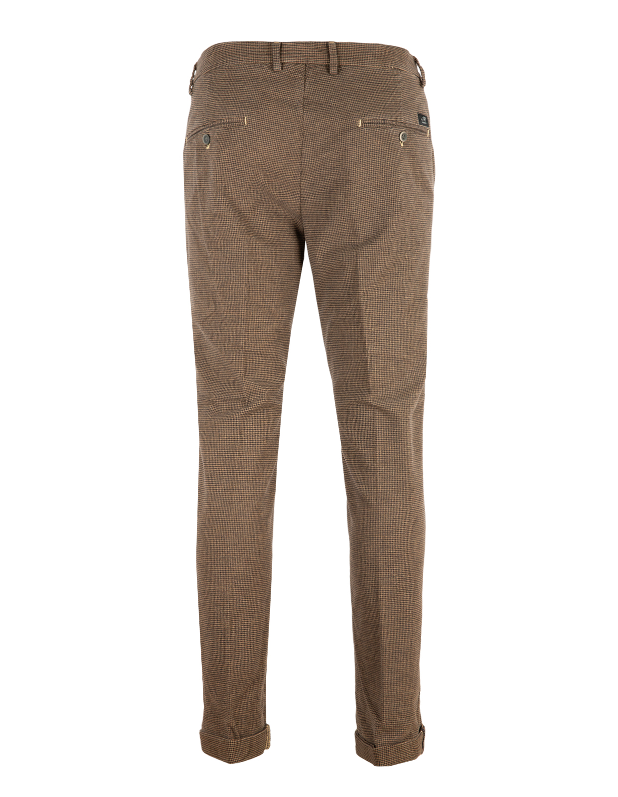 Torino Chinos Bomullsstretch Hundtand Beige/Brun