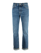 Davide Regular Jeans Mellanblå 34"