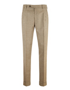 Retro 1PL Byxa Ull Hundtandsmönster Beige 54