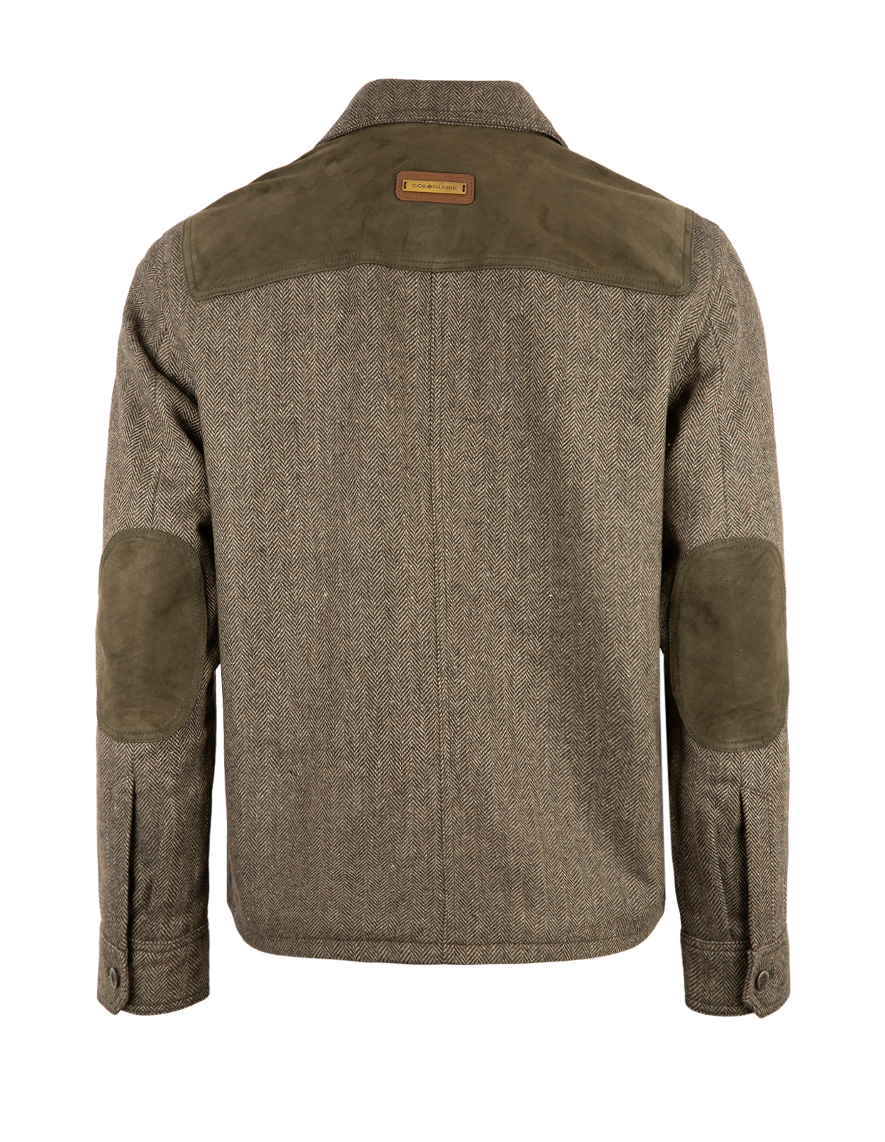 Lumberjack Tweed Skjortjacka Overshirt Mörkgrön