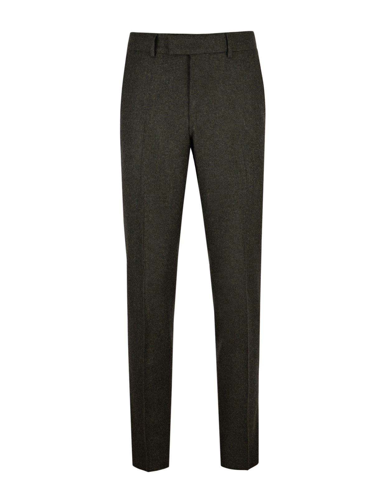 Tenuta Byxa Pepita Ullblandning Mörkgrön