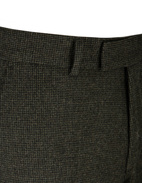 Tenuta Byxa Pepita Ullblandning Mörkgrön