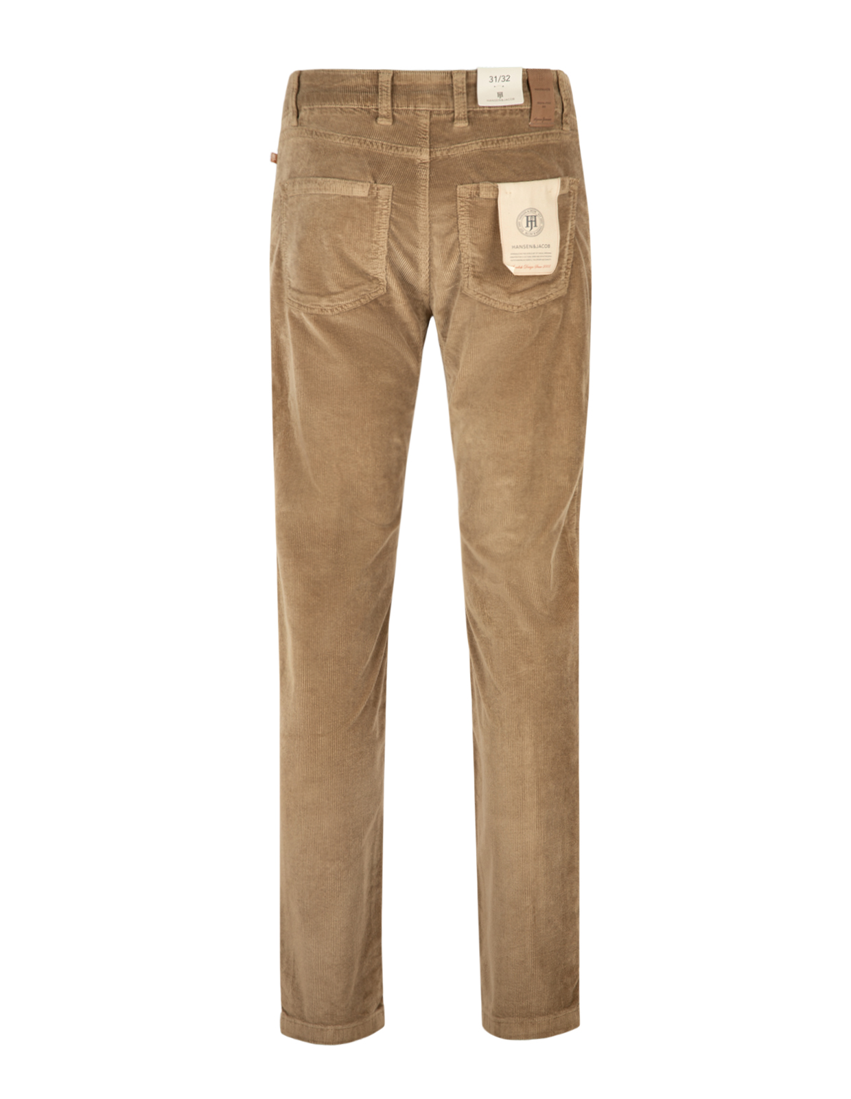 5-ficksbyxa Cut'n Sew Soft Cord Manchester Beige