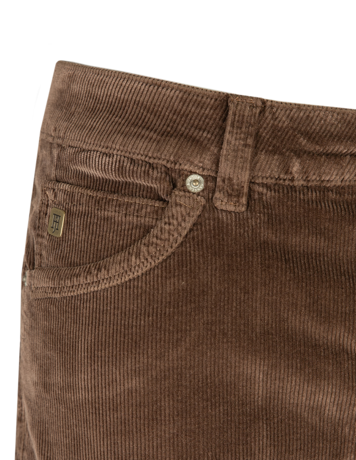 5-ficksbyxa Cut'n Sew Soft Cord Manchester Ljusbrun 32"32